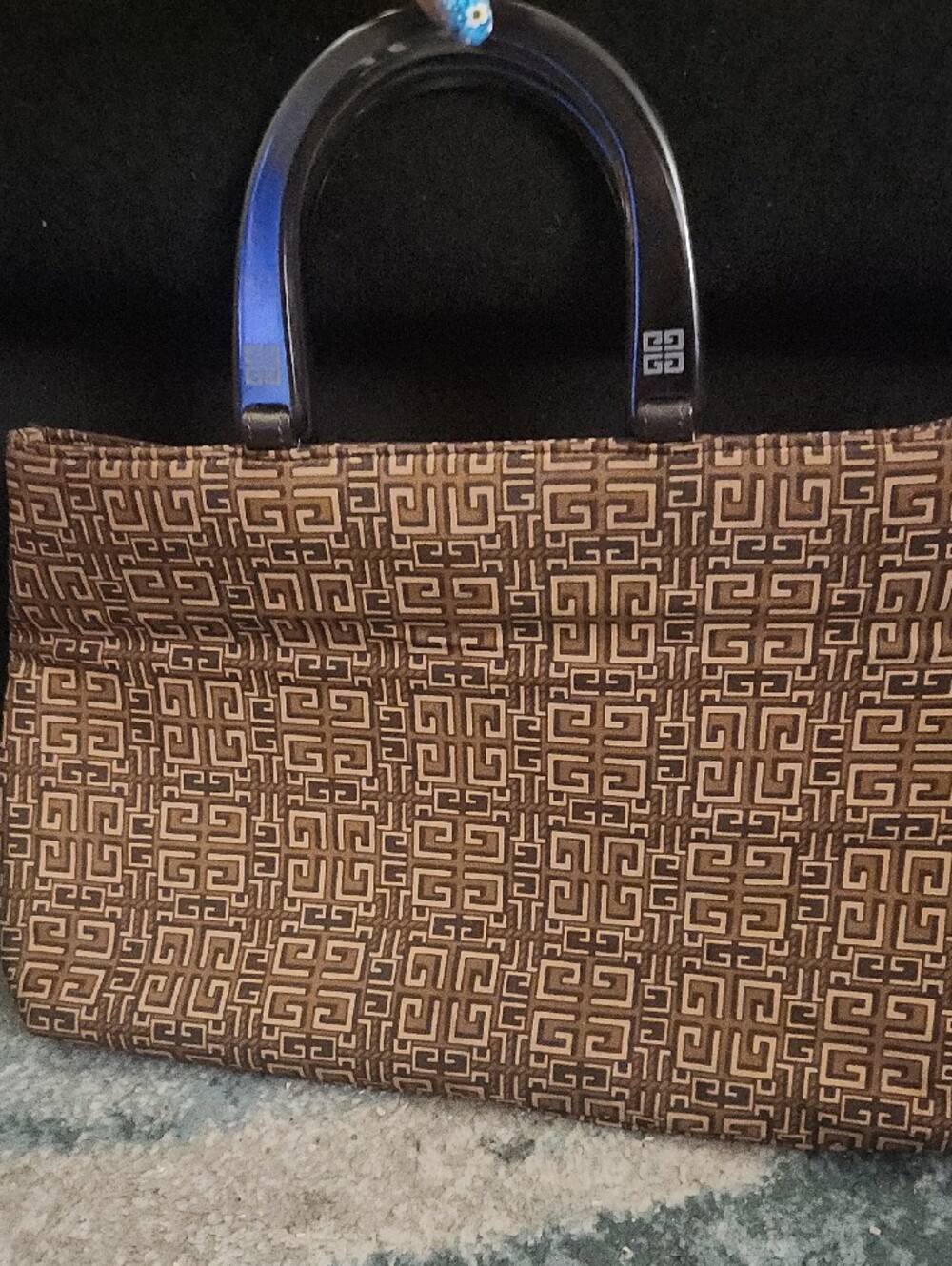 Vintage Givenchy Hand Bag. 3 Compartments. New